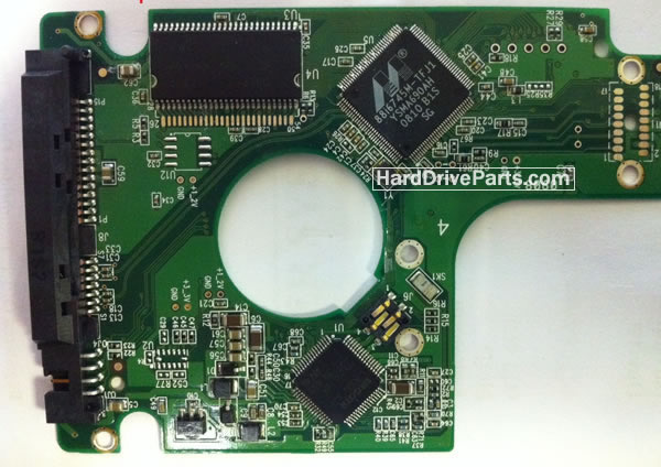 WD3200BEVT WD PCB Circuit Board 2060-701499-000 - Click Image to Close